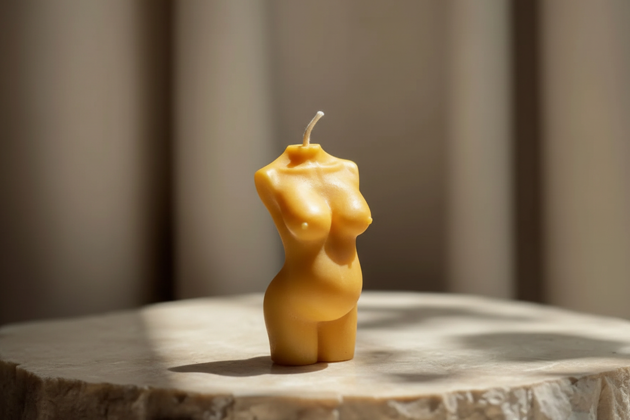 Mama Candle - Honey Yellow